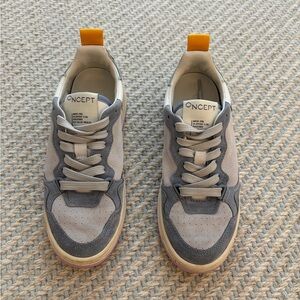 Oncept Gray and White Women's Sneakers